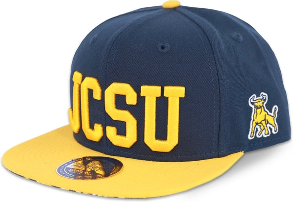 Big Boy Johnson C. Smith Golden Bulls S141 Mens Snapback Cap [Navy Blue]