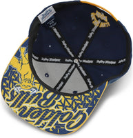 Big Boy Johnson C. Smith Golden Bulls S141 Mens Snapback Cap [Navy Blue]