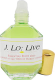 Live: J. Lo - Type For Women Scented Body Oil Fragrance