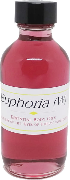 Euphoria - Type for Women Perfume Body Oil Fragrance [Pink - 2 oz. - Clear Glass - Regular Cap]