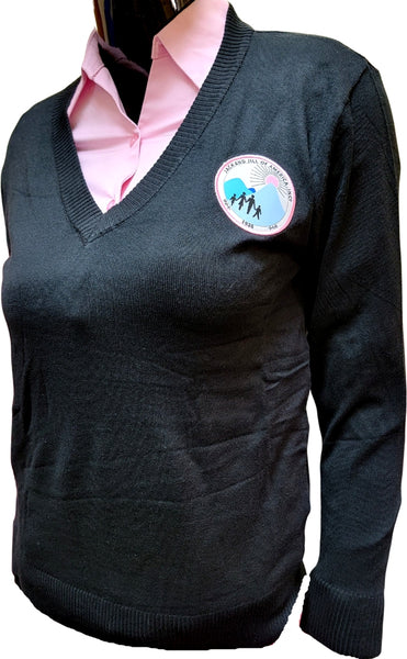 Buffalo Dallas Jack And Jill Of America Classic Cardigan [Pullover - Black]