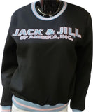 Buffalo Dallas Jack And Jill Of America Crew Neck Ladies Sweatshirt [Black]