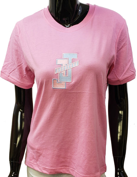 Buffalo Dallas Jack And Jill Of America Embroidered Kids T-Shirt [Pink]