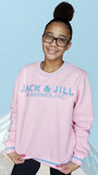 Buffalo Dallas Jack And Jill Of America Crewneck Kids Sweatshirt [Black]