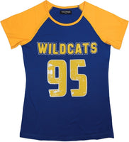 Big Boy Fort Valley State Wildcats Ladies Sequins Patch Tee [Royal Blue]