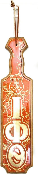 Iota Phi Theta S560 Domed Wood Paddle [Brown]