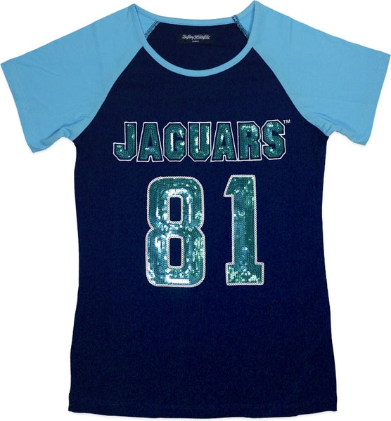 Big Boy Spelman College Ladies Sequins Patch Tee [Sky Blue]