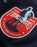 Big Boy Negro League Baseball Centennial Varsity Mens Wool Jacket [Navy Blue]
