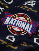 Big Boy Negro League Baseball Centennial Varsity Mens Wool Jacket [Navy Blue]