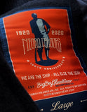 Big Boy Negro League Baseball Centennial Varsity Mens Wool Jacket [Navy Blue]