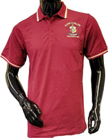 Buffalo Dallas Kappa Alpha Psi Polo Shirt [Short Sleeve - Crimson Red]