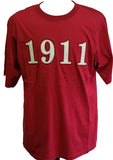 Buffalo Dallas Kappa Alpha Psi 1911 T-Shirt [Short Sleeve - Crimson Red]
