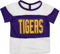 Big Boy Benedict Tigers S1 Mesh Ladies Tee [Purple]