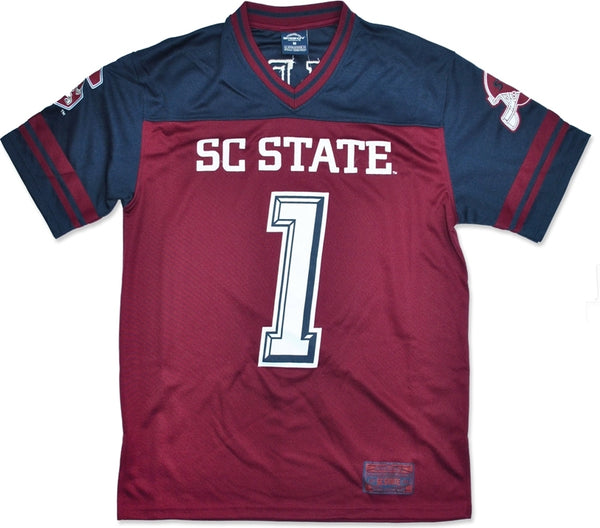 Big Boy South Carolina State Bulldogs S9 Mens Football Jersey [Maroon]