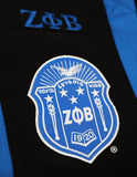 Big Boy Zeta Phi Beta Divine 9 S6 Canvas Tote Bag [Black]