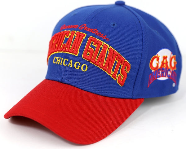 Big Boy Chicago American Giants Legacy S145 Mens Baseball Cap [Royal Blue - Adjustable Size]