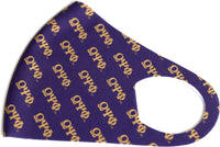 Big Boy Omega Psi Phi Divine 9 S2 Summer Poly Fashion Face Mask [Purple]