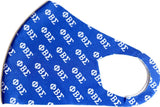 Big Boy Phi Beta Sigma Divine 9 S2 Summer Poly Fashion Face Mask [Royal Blue]