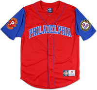 Big Boy Philadelphia Stars Legacy S4 Mens Baseball Jersey [Red]