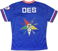 Big Boy Eastern Star Rhinestud Divine Ladies Football Jersey [Royal Blue]