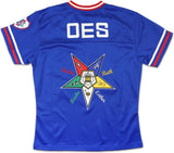 Big Boy Eastern Star Rhinestud Divine Ladies Football Jersey [Royal Blue]