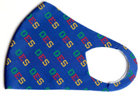 Big Boy Eastern Star Divine S1 Summer Breathable 3-D Face Mask [Royal Blue]