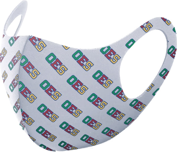 Big Boy Eastern Star Divine S1 Summer Breathable 3-D Face Mask [White]