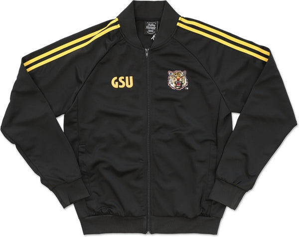 Big Boy Grambling State Tigers S2 Mens Jogging Suit Jacket [Black]