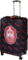 Delta Sigma Theta Luggage Cover [Black]
