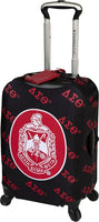 Delta Sigma Theta Luggage Cover [Black]