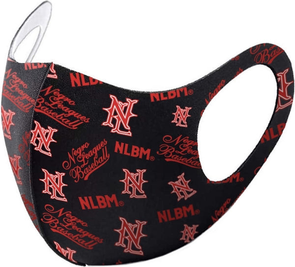 Big Boy Negro Leagues Baseball S1 Summer Poly Fashion Face Mask [Black]