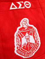Big Boy Delta Sigma Theta Divine 9 S5 Canvas Tote Bag [Red]