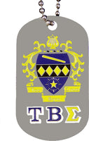 Tau Beta Sigma Double Sided Dog Tag [Silver]