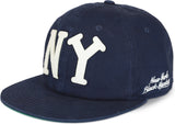 Big Boy New York Black Yankees NLBM Heritage Cotton Mens Snapback Cap [Navy Blue]