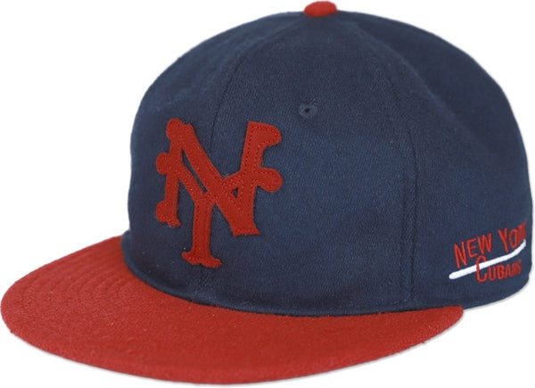 Big Boy New York Cubans Heritage Collection S141 Mens Wool Cap [Navy Blue]