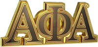 Alpha Phi Alpha Big Letter Lapel Pin [Gold]