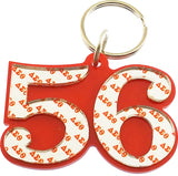 Delta Sigma Theta Line #56 Key Chain [Red]