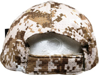 Plain Camouflage Jersey Mesh Mens Cap [Baseball Cap - Brown]