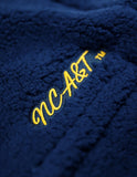 Big Boy North Carolina A&T Aggies Sherpa Zip Up Ladies Hoodie [Navy Blue]