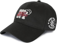 Big Boy New York Black Yankees S141 Mens Cotton Ball Cap [Black]