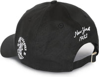 Big Boy New York Black Yankees S141 Mens Cotton Ball Cap [Black]