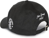 Big Boy New York Black Yankees S141 Mens Cotton Ball Cap [Black]