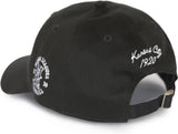 Big Boy Kansas City Monarchs S141 Mens Cotton Ball Cap [Black]