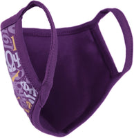 Big Boy Omega Psi Phi Divine 9 S3 Printed Face Mask w/Filter Pocket [Purple]