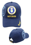 Air Force Retired Shadow Mens Cap [Baseball Cap - Navy Blue]