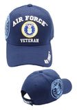 Air Force Veteran Shadow Mens Cap [Baseball Cap - Navy Blue]