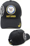Navy Retired Shadow Mens Cap [Baseball Cap - Black]