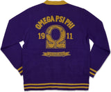 Big Boy Omega Psi Phi Divine 9 S7 Mens Heavy Sweater [Purple]