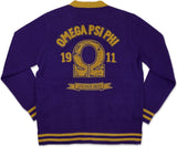 Big Boy Omega Psi Phi Divine 9 S7 Mens Heavy Sweater [Purple]