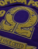 Big Boy Omega Psi Phi Divine 9 S7 Mens Heavy Sweater [Purple]
